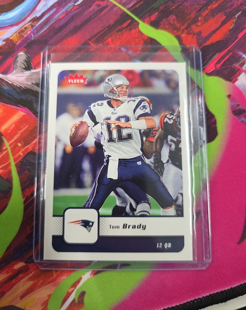 2006 Fleer #57 Tom Brady — front