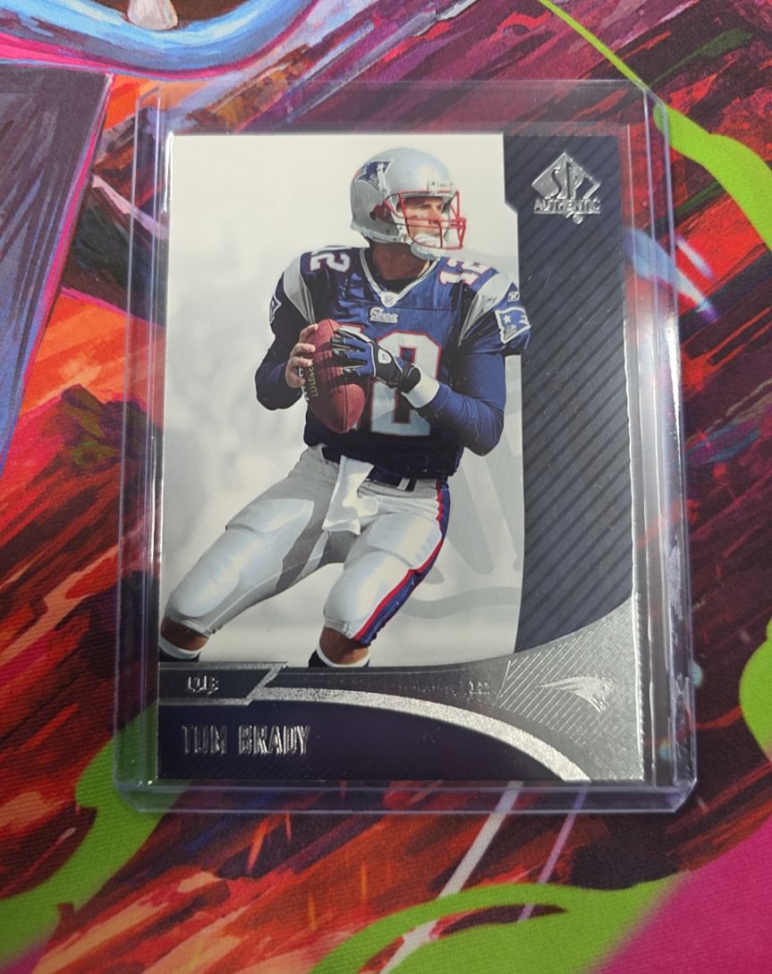 2006 Upper Deck SP Authentic #51 Tom Brady — front