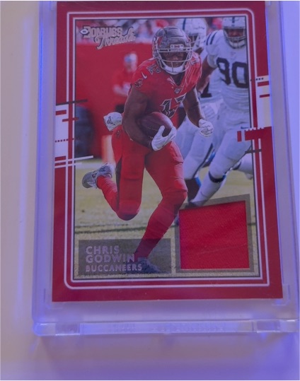 2020 Panini Donruss Threads #1 Chris Godwin — front