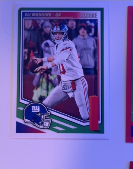 2025 Panini Score #78 Eli Manning — front