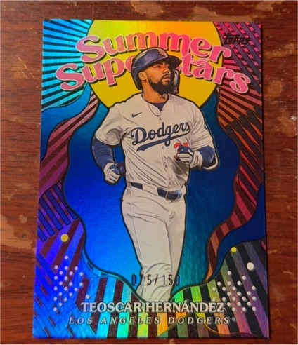2025 Topps Series 2 Summer Superstars #SS-22 Teoscar Hernandez — front