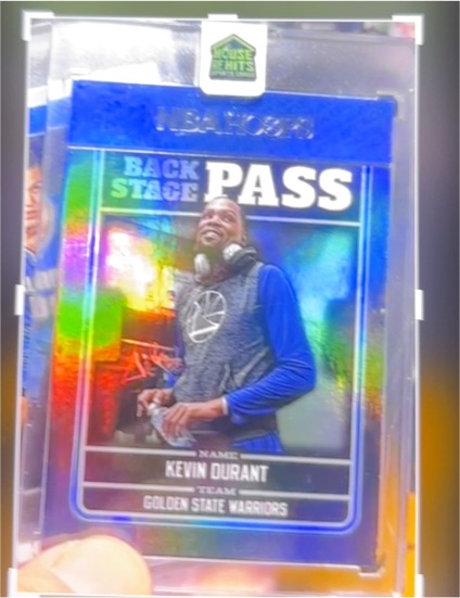 2017-18 Panini NBA Hoops Back Stage Pass #2 Kevin Durant — front