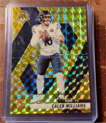 2025 Panini Mosaic #18 Caleb Williams — front