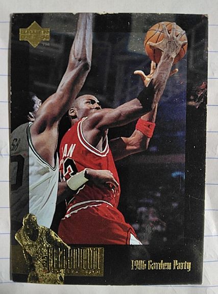 1995-96 Upper Deck Jordan Collection #JC13 Michael Jordan — front