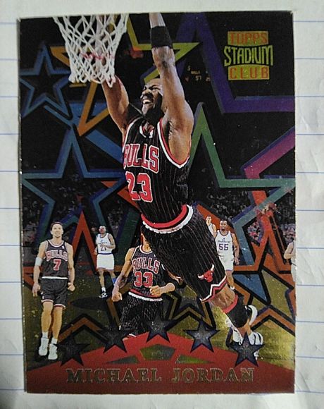 1996 Topps Stadium Club Special Forces #SF4 Michael Jordan — front