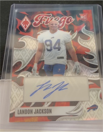 2025 Panini Phoenix Fuego #FUS-LJN Landon Jackson — front