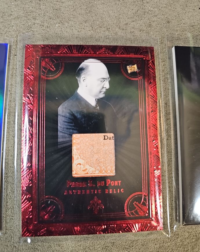 2025 Pieces of the Past Roaring 20s #R-36 Pierre S. du Pont Authentic Relic — front