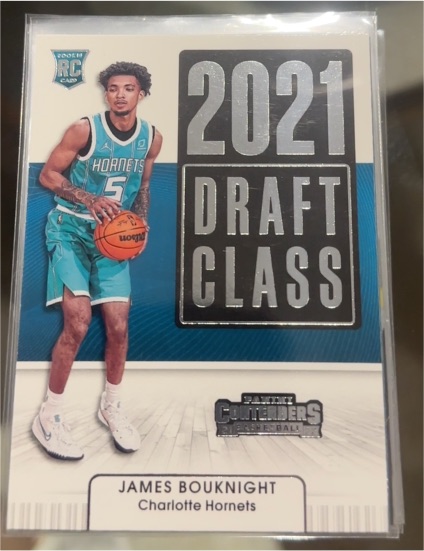 2021-22 Panini Contenders Draft Class #11 James Bouknight Rookie — front