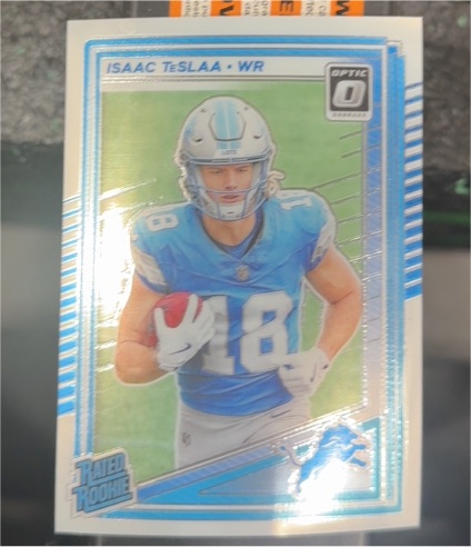 2025 Panini Donruss Optic #219 Isaac Teslaa Rated Rookie — front