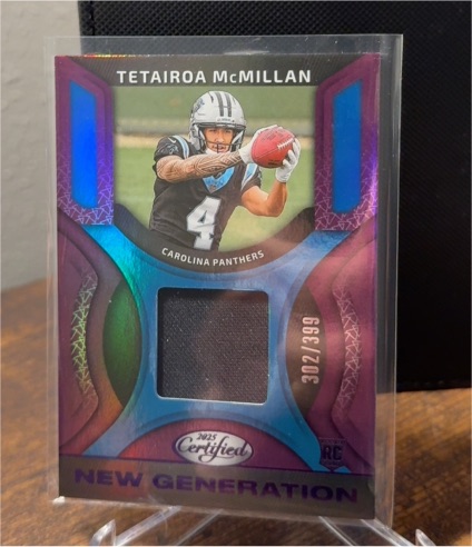 2025 Panini Certified #302 Tetairoa McMillan — front