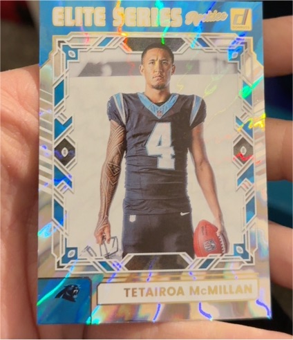 2025 Panini Donruss #ESR-TMN Tetairoa McMillan Elite Series Rookies — front