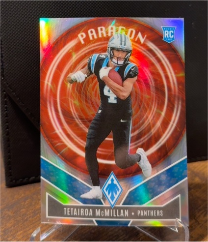 2025 Panini Phoenix #16 Tetairoa McMillan Paragon Rookie — front