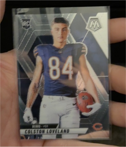 2025 Panini Mosaic #275 Colston Loveland — front
