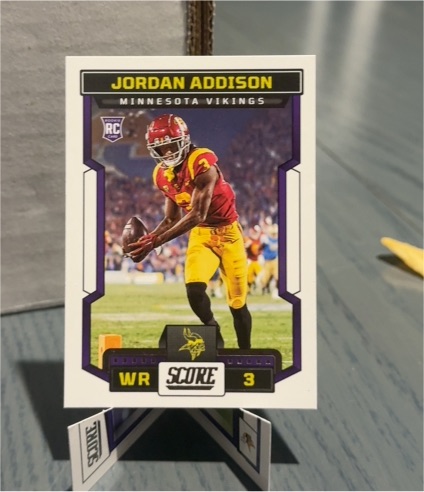 2023 Panini Score #346 Jordan Addison — front