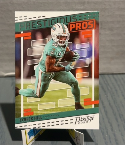 2023 Panini Prestige Prestigious Pros #PP-13 Tyreek Hill — front
