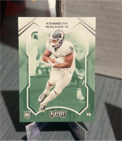 2022 Panini Chronicles Draft Picks Playoff #8 Kenneth Walker III Rookie Card — front