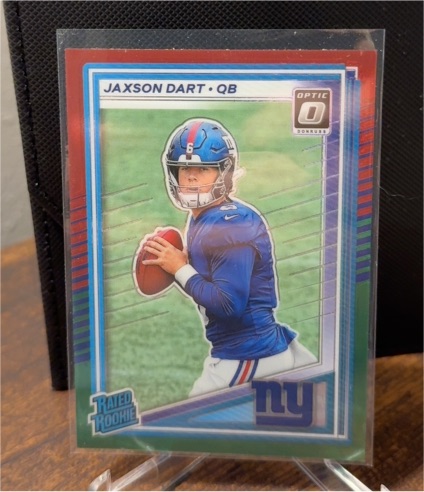 2025 Donruss Optic #400 Jaxson Dart — front