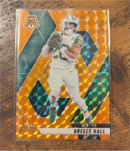 2025 Panini Mosaic #20 Breece Hall — front