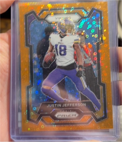 2023 Panini Prizm #195 Justin Jefferson — front