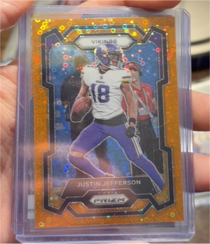 2023 Panini Prizm #195 Justin Jefferson — front
