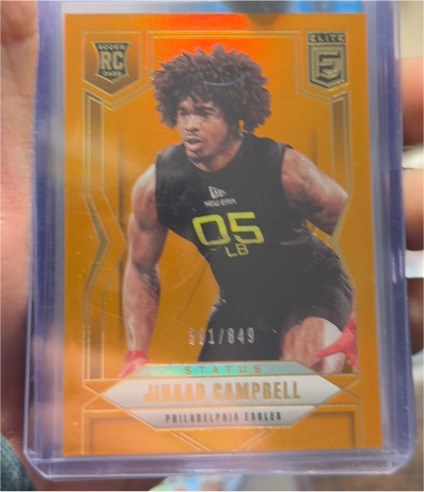 2025 Panini Donruss Elite #198 Jihaad Campbell — front