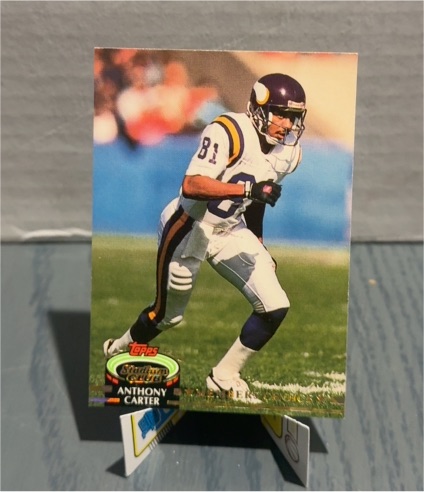 1992 Topps Stadium Club #297 Anthony Carter — front