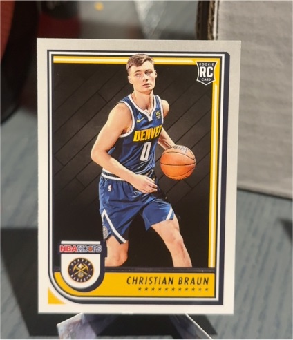 2022-23 Panini NBA Hoops #251 Christian Braun — front