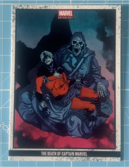 2023 Panini Marvel Anthology The Death of Captain Marvel — front