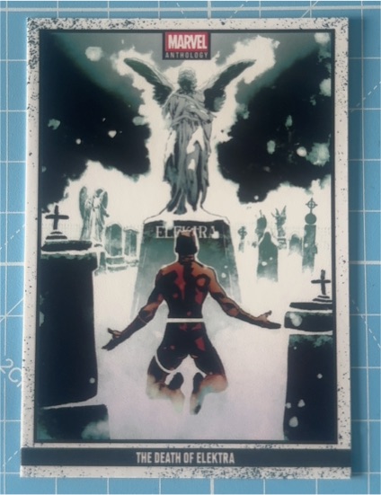 2021 Panini Marvel Anthology The Death of Elektra — front