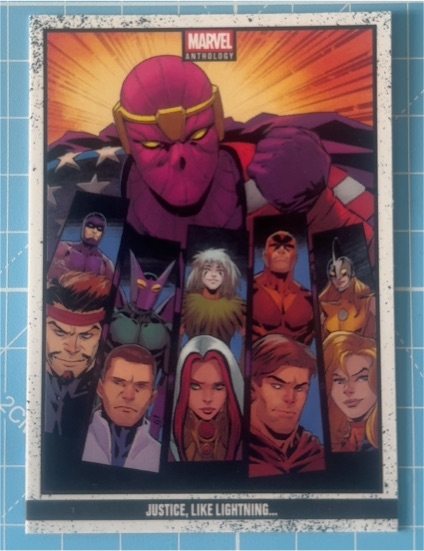 Marvel Anthology Justice, Like Lightning... — front