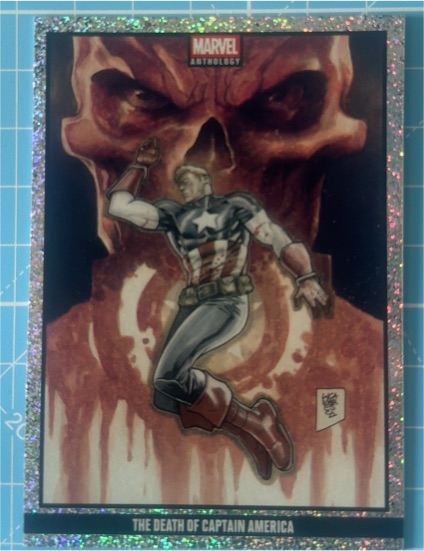 Marvel Anthology The Death of Captain America — front