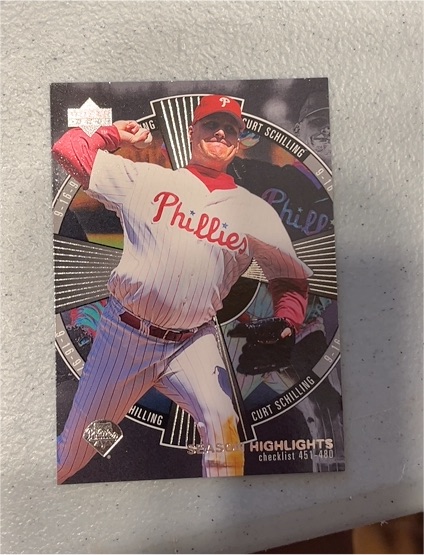1998 Upper Deck #538 Curt Schilling — front