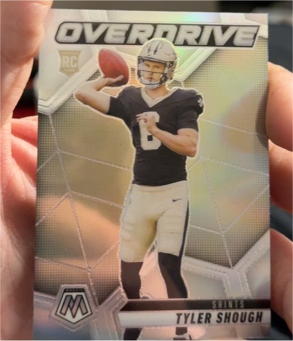 2025 Panini Mosaic #312 Tyler Shough — front