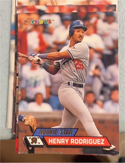 1993 Topps Stadium Club Toys R Us #38 Henry Rodriguez — front