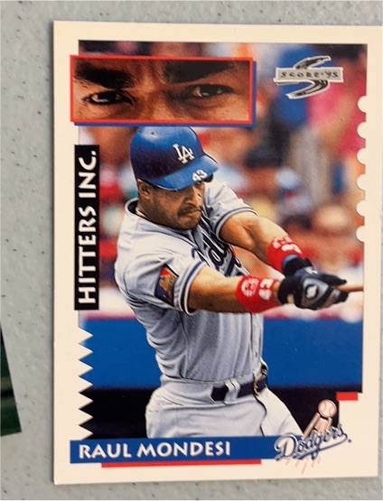 1995 Score #567 Raul Mondesi — front