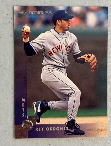 1997 Donruss #232 Rey Ordonez — front
