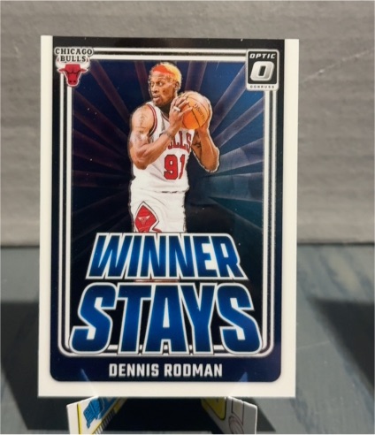 2024-25 Panini Donruss Optic #16 Dennis Rodman Winner Stays — front
