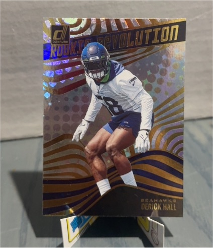 2023 Donruss Rookie Revolution #RR-28 Derick Hall — front