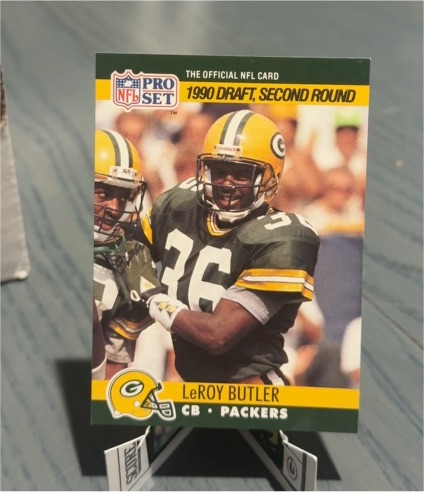 1990 Pro Set #717 LeRoy Butler — front