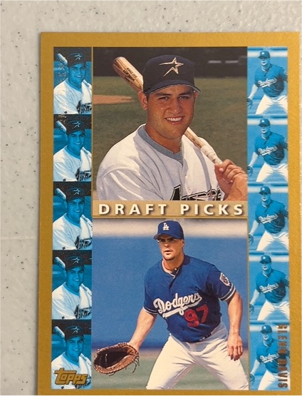 1998 Topps #246 Lance Berkman / Glenn Davis — front