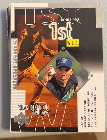 1999 Upper Deck #250 Rolando Arrojo — front