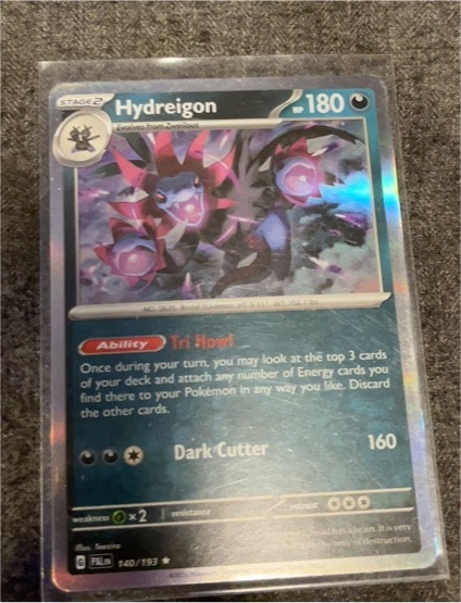 2024 Pokémon SV02: Paldea Evolved #140 Hydreigon — front