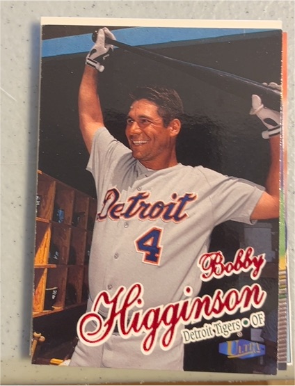 1998 Fleer Ultra #21 Bobby Higginson — front