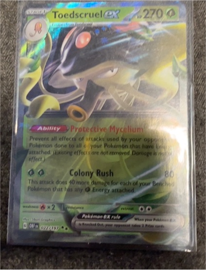 2024 Pokémon SV: Paldean Fates #005 Toedscruel ex — front