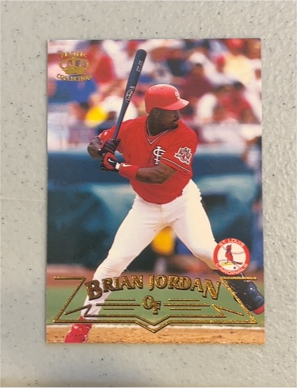 1998 Pacific Crown Collection #ZZ Brian Jordan — front