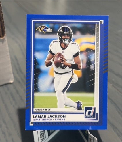 2025 Panini Donruss #102 Lamar Jackson — front