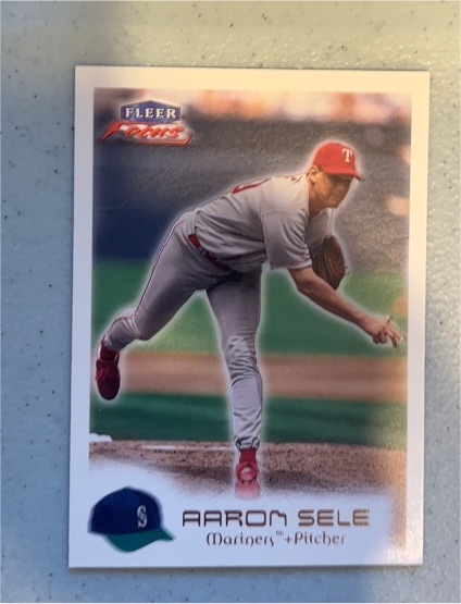 2000 Fleer Focus #117 Aaron Sele — front