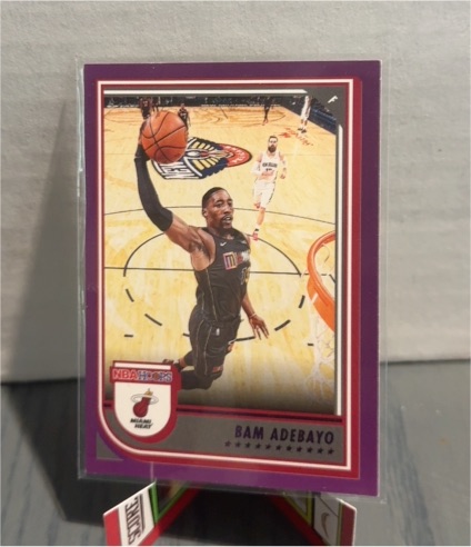 2022-23 Panini NBA Hoops #100 Bam Adebayo — front