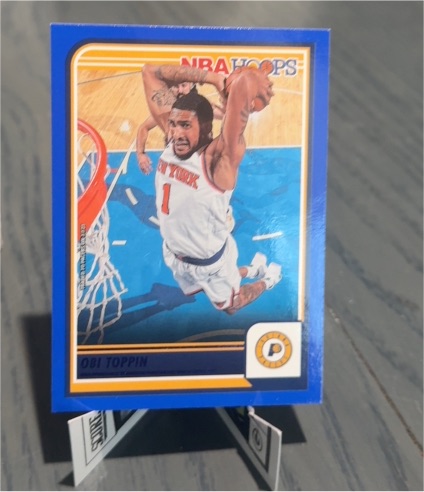 2023-24 Panini NBA Hoops #186 Obi Toppin — front