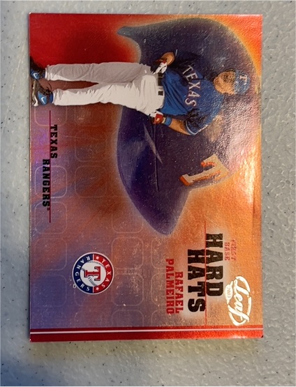 2003 Leaf Hard Hats #6 Rafael Palmeiro — front